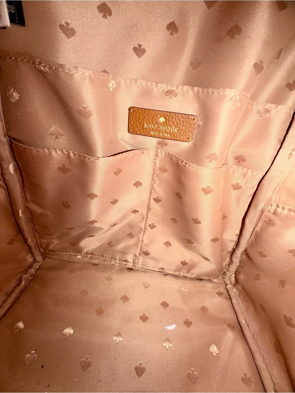 Kate Spade Pebbled Leather Backpack | Cognac | Excellent Condition